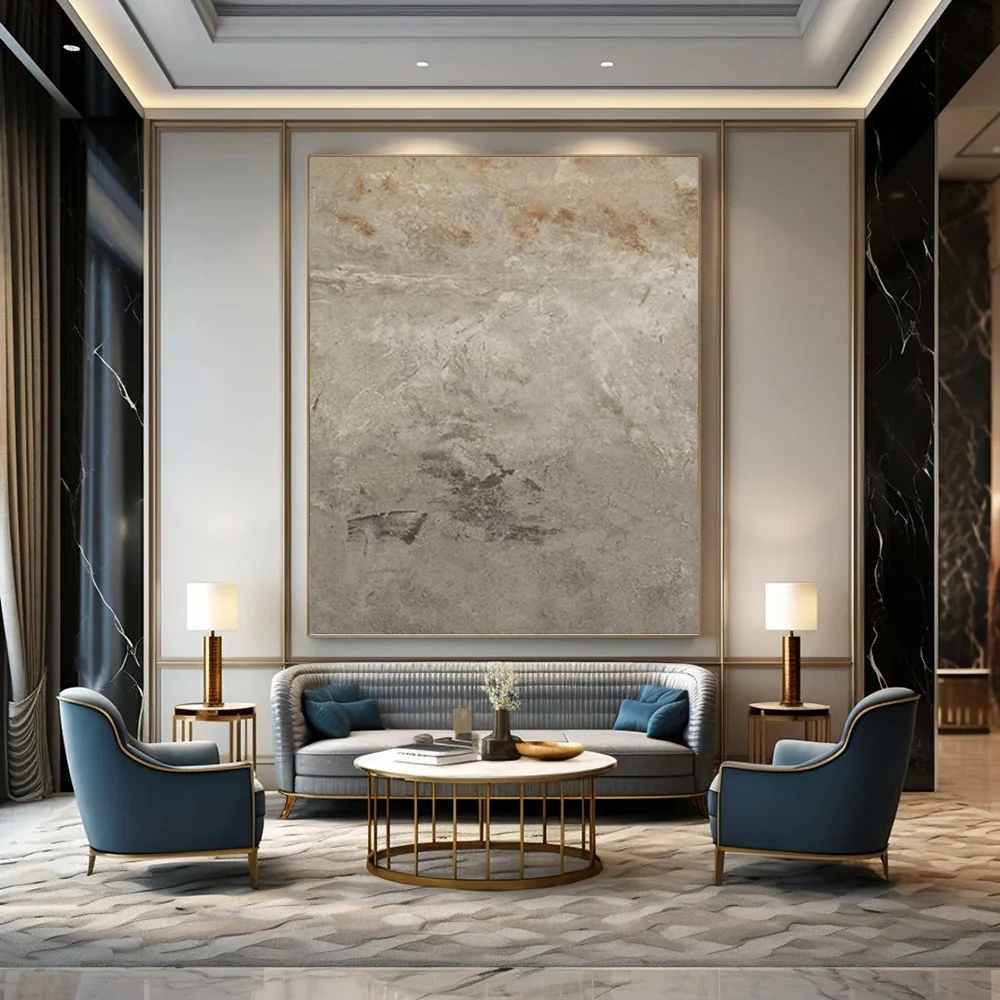 Gray_Abstract_Minimalist_Painting_Canvas_Artwork_D63JM wall art